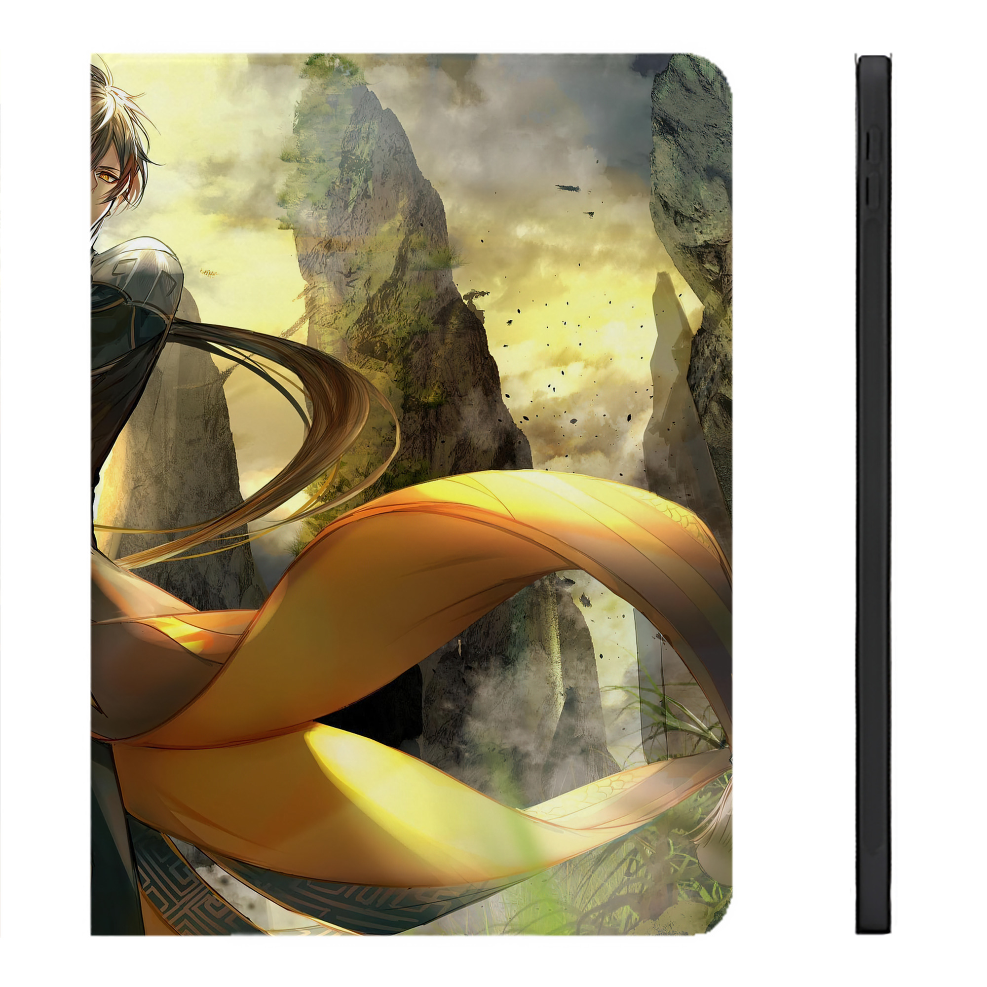 げんし神 genshin IPadケース ペンホルダー付き ブックスタイルデザイン